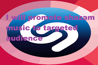 promote shazam music to targeted audience