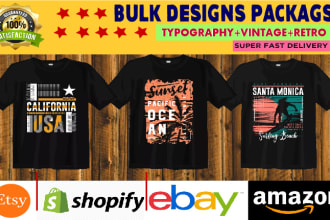 do custom t shirt designs for pod merch by amazon