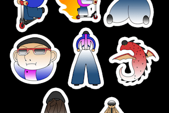 design a custom sticker packs