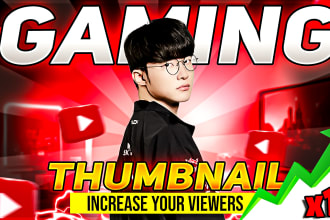design a clickbait gaming thumbnail in 2 hours