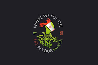 design fresh urban logo for organic juice bar