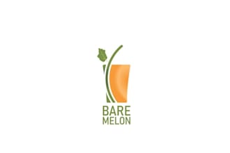design fresh sophisticated logo for a cold pressed juice matcha and waffle bar