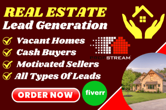 provide motivated seller cash buyers real estate leads with skip tracing