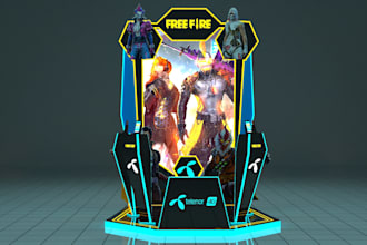 make 3d product display
