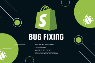 fix shopify bugs, liquid, shopify expert developer