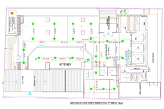 do sprinkler, hydrant and alarm system design as per nfpa