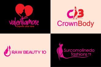 do boutique, luxury fashion and clothing brand logo design