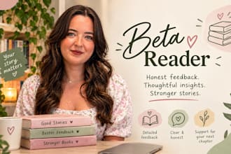give detailed beta reader feedback to elevate your writing