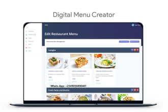 create a whatsapp digital menu for your restaurant