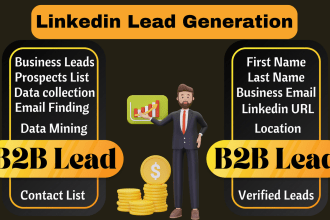 provide b2b lead generation, business email, data mining, email finder