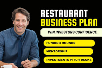 prepare a restaurant, bar, food truck business plan