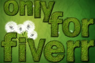 turn your name or text into a text  effect image