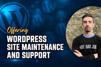 provide monthly maintenance for your website