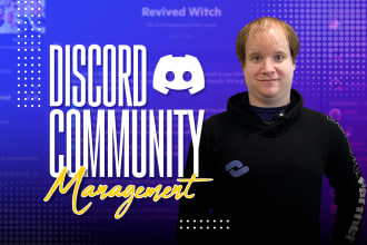 do discord community management weekly