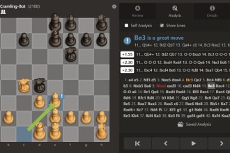 help review your chess games to develop new skills and improve your rating