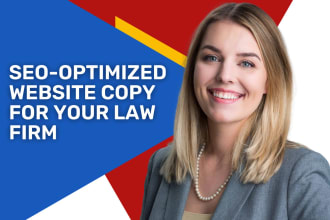 write SEO website copy for your law firm