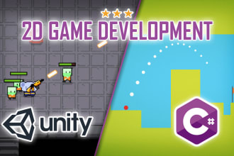 develop a 2d game or prototype in unity