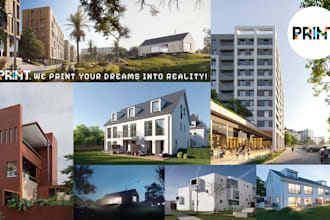be your architect and create photorealistic renderings