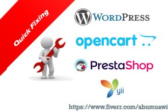 fix wordpress opencart prestashop or any PHP issues