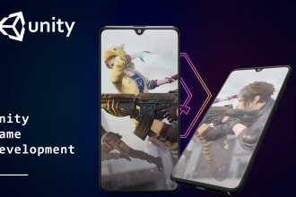 do 2d 3d mobile game development in unity with blockchain integration