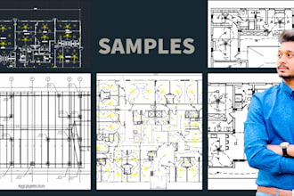 design your 2d floor plan in autocad 24 hours delivery