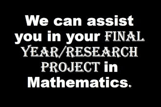 do a research project with you