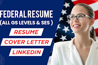 provide ats federal resume writing service for usajobs, ecq, mtqs, ptqs