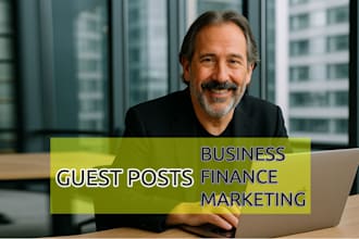 do guest post in a private business blog with da50 backlink