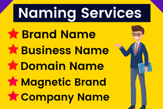 suggest brilliant brand name, business name, domain name and company name