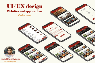 design your mobile application and a clickable prototype