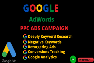 run google ads, display ads, search ads, shopping ads campaign
