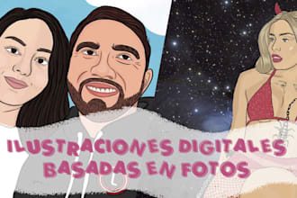 create photo based illustrations
