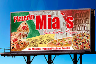 design a banner, billboard, rollups for you