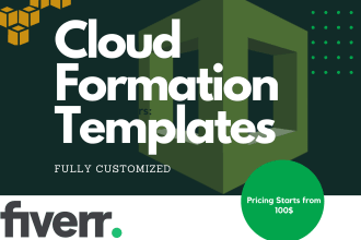 create a cloud formation template for your cloud stack