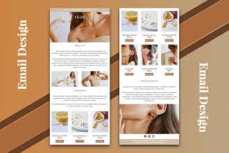 design responsive mailchimp email template newsletter