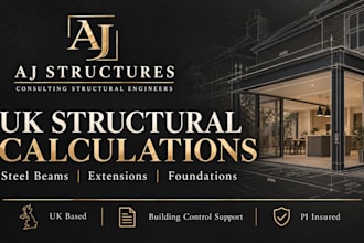 do UK structural engineering design and building regulation drawings