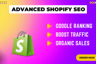 do complete shopify store seo to boost your website sales