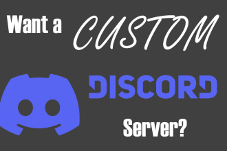 setup or edit your discord server