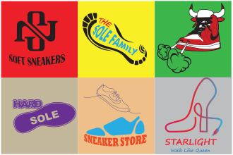 design a custom logo for your footwear, sneaker, or streetwear brand
