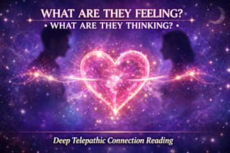reveal their thoughts and feelings by intuitive psychic reading