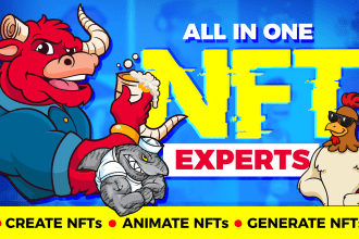 create premium nft card animation
