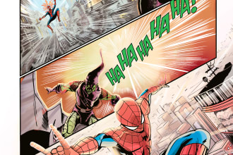 draw comic book pages