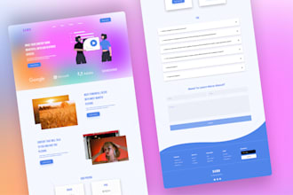 figma website design, ux design, figma design website UI, website mockup