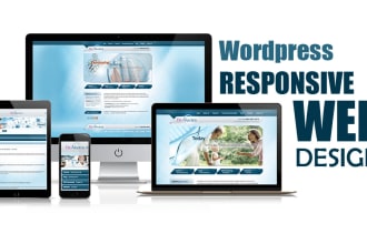 design fully responsive wordpress website