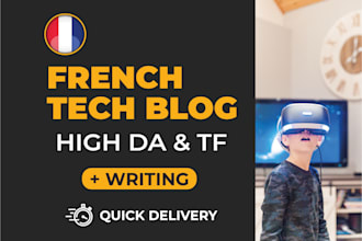 guest post on high da french tech blog