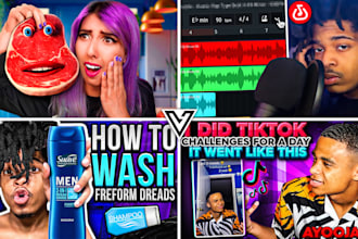 deliver a professional vlog or irl thumbnail