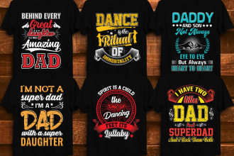 make typography custom tshirt design with satisfied granted
