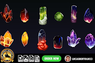 create unique assets, icons, props for you