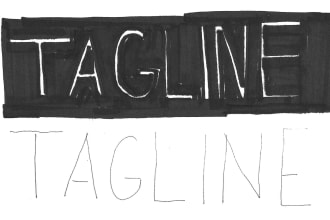 create a tagline for your business or website