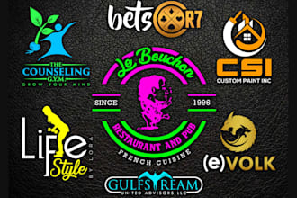 do professional  logo creation, blog versatile redesign